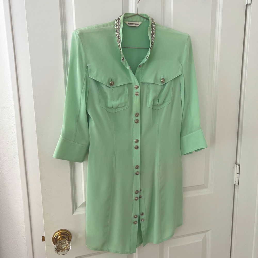 Pierre Balmain Top - 100% Mulberry Silk - gorgeous!